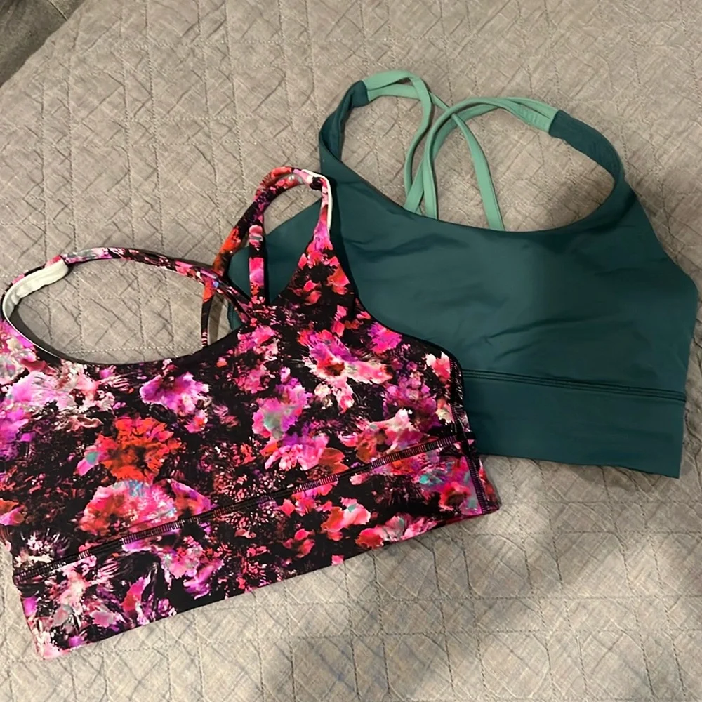 Lululemon Energy Bra longline sz 8. - Picture 1 of 3